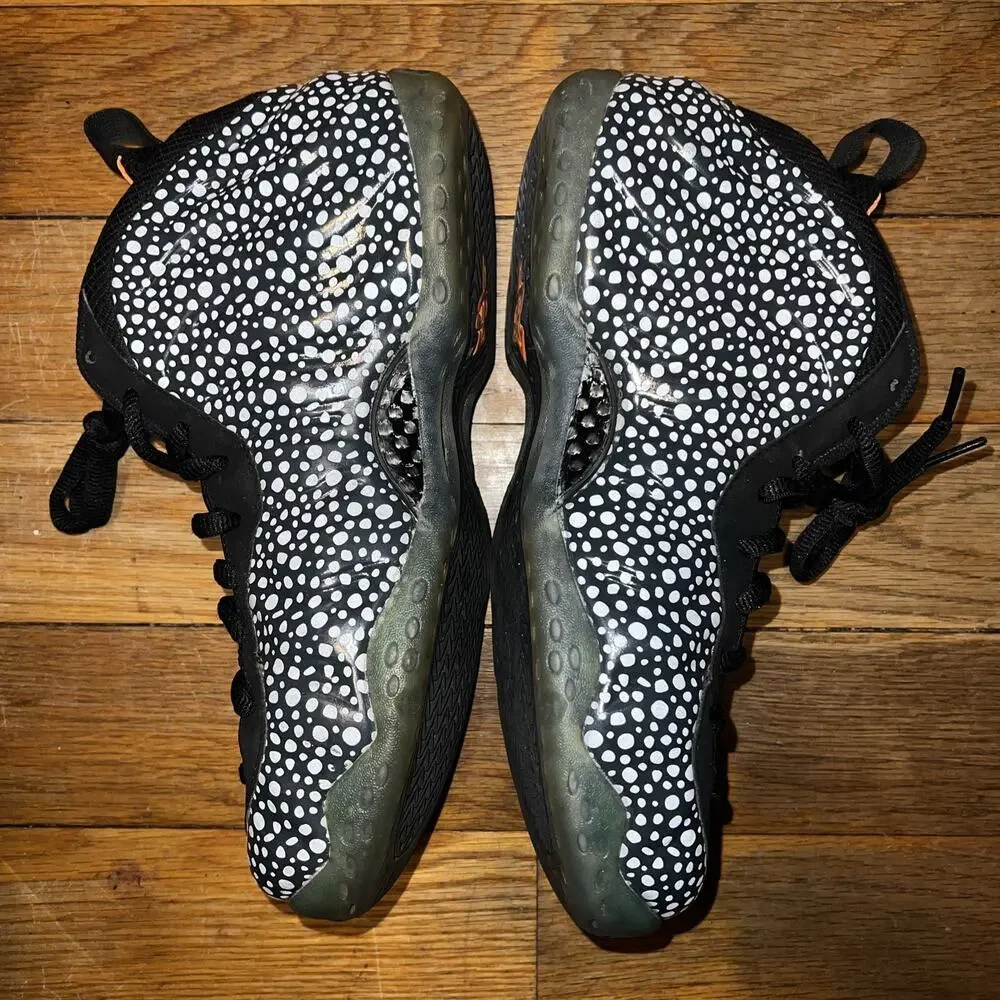 Nike Air Foamposite One Prm Safari Men Size 8.5/Women 10 w/ OG BOX premium.rare